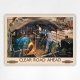 Clear Road Ahead poster - vintage BR railway poster - Terence Cuneo
