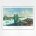 Grand birds eye view of the Great East River Suspension Bridge print