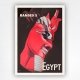 Egypt Ramses II poster - H Hashem -1959