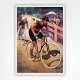 Milano-Torino Cycle Race Poster - Torino c1896 - Vintage Cycling Poster - Prem Stab Lit. Luigi Giami e figlio Torino