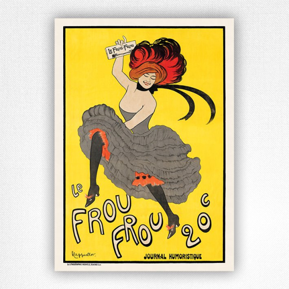 Le Frou Frou 20c poster - Leonetto Cappiello - 1899