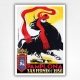 1956 Pamplona poster San Fermin Festival poster - Running of the Bulls