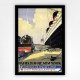 Paris-Havre-New York poster - Chemins de fer de l'Etat - Albert Sebille