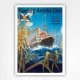 Hamburg-Amerika Linie poster - HAPAG poster - Hans Bohrdt - 1903