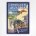 July 1928 Popular Aviation poster - Mountains of Skyline - vintage aviation poster