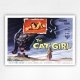 The Cat Girl film poster, vintage Horror movie poster 1957