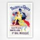 1897 Theatre de l'Opera poster - 1 Bal Masqué - Jules Cheret