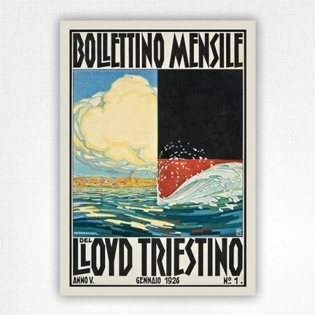 Bollettino Mensile del Lloyd Triestino - G. Petronio - 1926