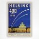 Helsinki travel poster - Capital of Finland, 400 years old - Gunnar Forsström - 1950