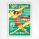 Aqua Parade poster Westfalenhalle - vintage swimmwear advert - c1930s
