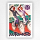 Automoto Cycles poster - Maurice Lauro - 1926