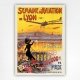 Semaine d'Aviation de Lyon poster - Vintage Aviation Poster | Charles Tichon 1910