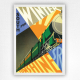 South for Winter Sunshine poster - vintage SR railway poster - Vaughan - 1929
