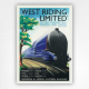 West Riding Limited poster - LNER - Shep - 1937