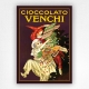 Cioccolato Venchi poster - Leonetto Cappiello - 1923 Venchi Choclate Wall Art
