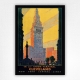 Cleveland NYCL poster - New York Central Lines poster - Leslie Ragan - 1930