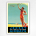 Jersey Airways poster - 90 Minutes From London Vintage Airlines Poster - 1935