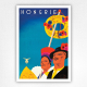 Hongrie poster - vintage Hungary travel poster - Mallász - 1938