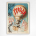 Ascensione del Cave poster Italia Hot Air Balloon Poster - Emile Julhes - 1890