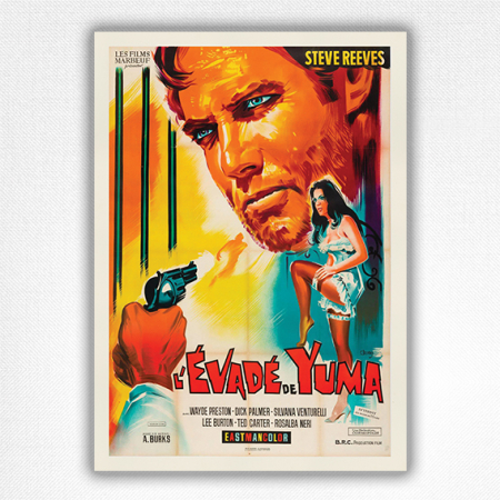 L'Évade de Yume film poster - Escape from Yuma movie poster - Belinsky