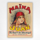 Maina Juan poster - vintage clairvoyance poster - Louis Juan - c1910
