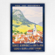 La Route du Jura poster - PLM railway poster - Roger Broders - 1923