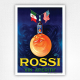 Rossi Vin Aperitif poster - Vintage Alcohol Poster - Jean Droit - 1930