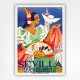 1952 Sevilla Feria de Abril poster, Spanish Spring Festival poster - Maireles - 1952