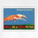 Shell Oil & Shell Petrol poster The Quick Starting Pair poster - Greyhound wall art - Danvers