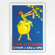 Spa Citron poster - Citron et Eau de Spa - Géo - c1920