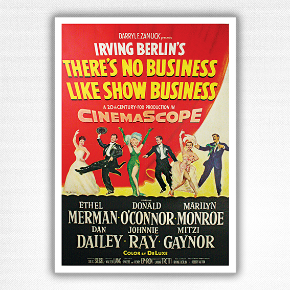 There's No Business Like Show Business movie poster - 1954