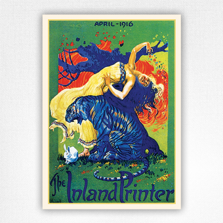 The Inland Printer poster - April 1916 poster - Tandler - 1916