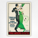 Trocadero poster Adria Ausstellung poster - Vintage Dance Poster - Fischinger - 1913