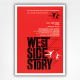 West Side Story film poster - Joseph Caroff - 1961