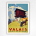 Valais Switzerland Travel Poster - Erich Hermès - 1934