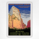 Zion National Park poster - Chester Don Powell - 1938