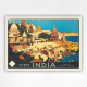 1930 Visit India poster - Land of Sunshine and Colour poster - Fred Taylor