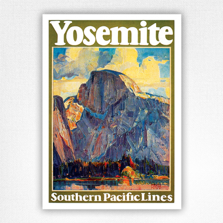 Yosemite poster - Southern Pacific Lines - Maurice Logan - 1926