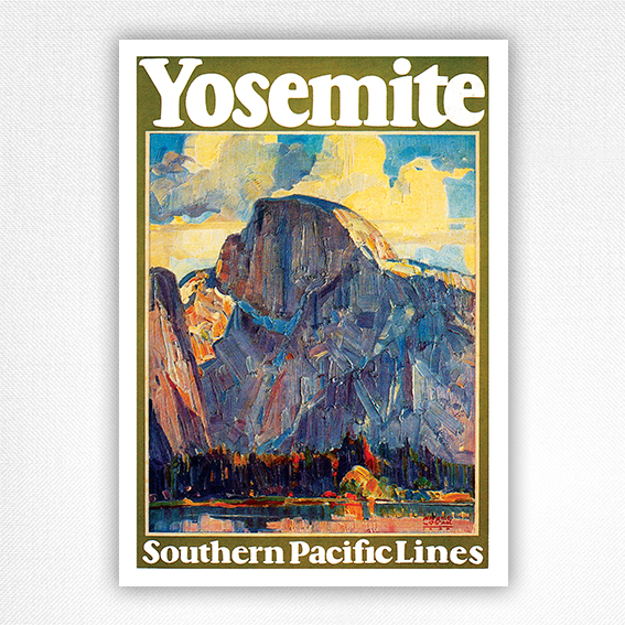 Yosemite poster - Southern Pacific Lines - Maurice Logan - 1926