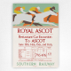 Royal Ascot Horse Racing Poster | Southern Railway poster | Howard Taylor 1933