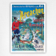 Arcachon Station Hivernale poster - French travel poster - Marcel Fonrémis - 1910