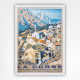 La Corse poster PLM - Vintage Corsica travel poster - André Strauss - 1927