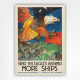 Send The Eagle's Answer More Ships poster - WWI propaganda poster - James H Dougherty - 1917