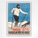 Davos Skiing Poster - Walter Koch - 1907