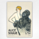 Alice Soulié poster Flapper girl - Domergue - 1926