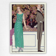 La Premiere Imprudence George Barbier. Robe du soir de Beer Art Print - 1921