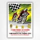 V Gran Premio de Espana poster - 1954 Spanish Motorcycle GP poster