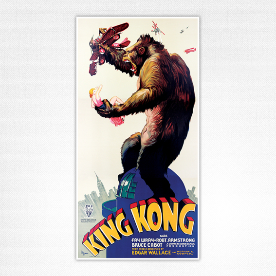 King Kong film poster - 1933 - Radio Pictures - US Oversized Poster