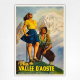 Visitez La Vallée D'Aoste poster