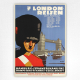 7 London-Reisen poster Hamburg-Sud 1936 - MS Monte Pascoal - Anton